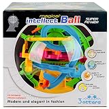 3 otters 3D Puzzle Ball, 138 Obstacles Maze Ball Interactive Maze Game with Educ