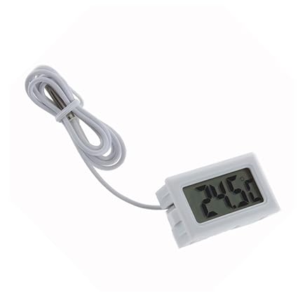 Aeoss Digital Mini LCD Temperature Thermometer with Probe Fridge Freezer & Aquarium