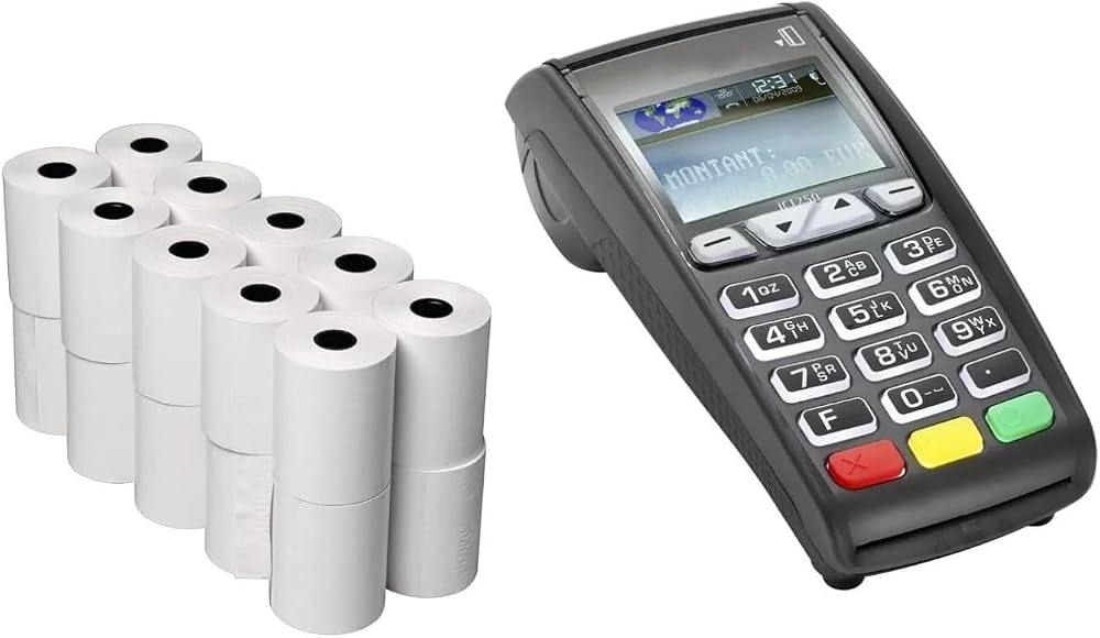 Smooth Papers 57x40 mm Thermal Paper Till Rolls Pack of 60