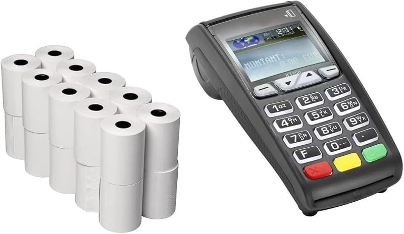 Smooth Papers 57x40 mm Thermal Paper Till Rolls Pack of 60