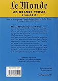 Image de Le Monde, Les grands procès (French Edition)
