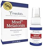 Melatonin Spray - Misol Melatonin Sleep Spray (3mg) 100 servings - Patent Pending (MICELLIZATION) - in your blood stream in MINUTES! - Simply spray before sleep - 100% Satisfaction Guarantee