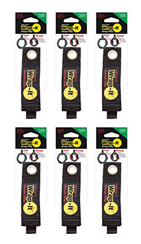 Wrap-It Storage Strap Medium, 6 Pack