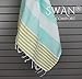 Swan Comfort 100% Cotton Pestemal Turkish Bath Towel, 39