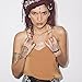 Tattify Metallic Gold Indian Style Jewelry Temporary Tattoos Indian Princess (Set Of 4 Sheets) - Other Styles Available and Fashionable Temporary Tattoos