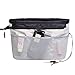 13 Pockets Purse Organizer Tote Insert Liner Bag with Anti-theft Keychain(M,Black)