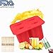 Popsicle Molds - MYOLDSX Silicone Classic Pop Molds with Seal Lid and 50 Wooden Sticks, FDA Approved, Easy-release, BPA-free - Red