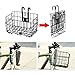 Folding Rear Bicycle Basket ,Steel Basket for Bike, Detachable Front Bag Rear Hanging Bicycle Basket Bicycle Bag Cargo Riding Rear Pannier MTB Road Folding Bike Handlebar Bike Accessories Random Colorthumb 3