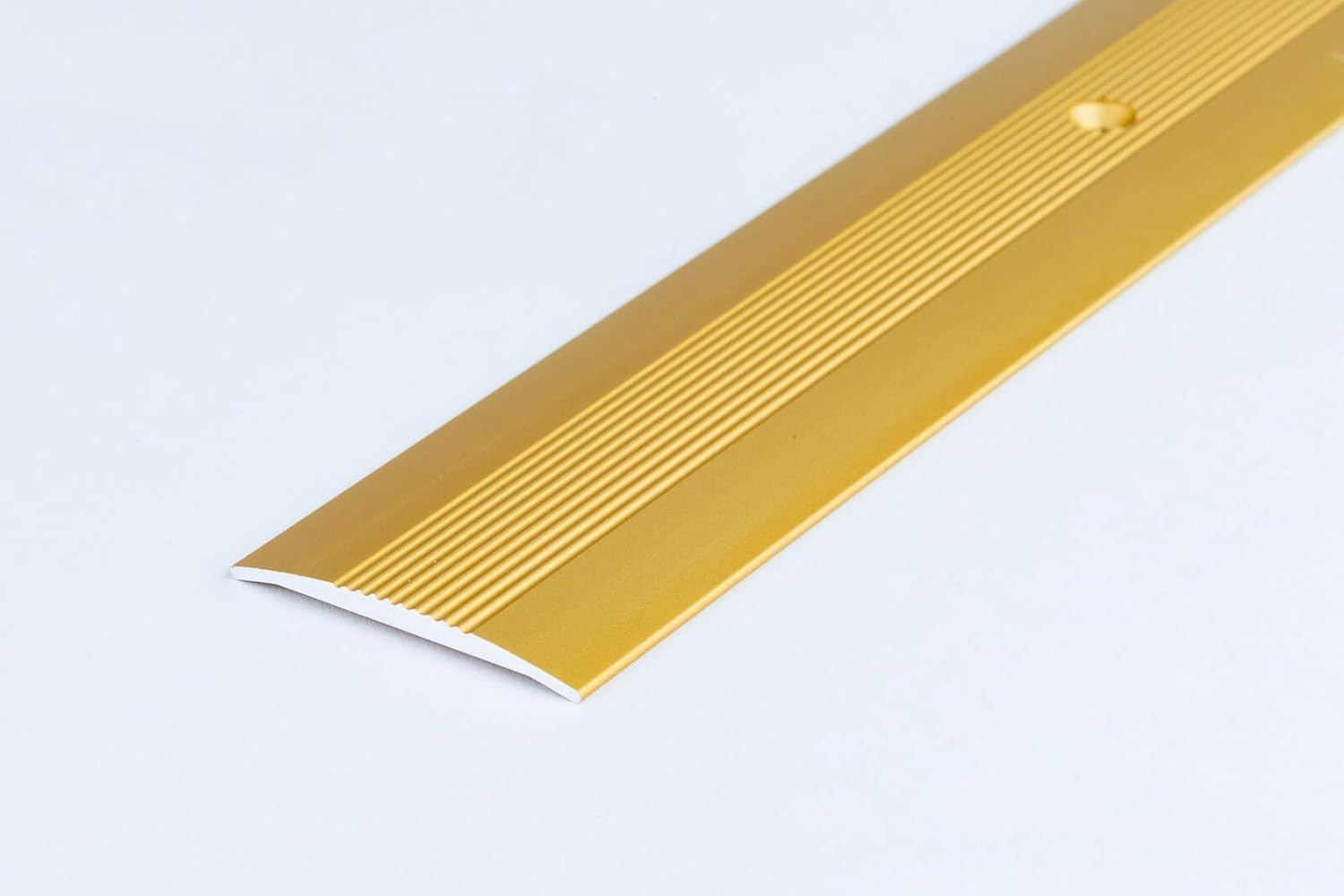 Threshold Carpet Cover Door Plate Aluminium Grooved Floor Trim drilled