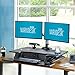 VARIDESK - Electric Desktop Converter for Dual Monitors (36 Inch)