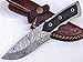 Poshland BC-47 Custom Handmade Damascus Steel Knife- Stunning Tangy Flavor