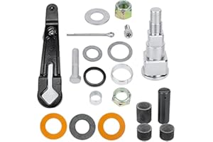 INKALFA V G Parts Gimbal Steering Arm Shaft Pin Fit Replacement for MerCruiser Bravo and Alpha One Gen 2, Gimbal Housing Steering Arm Swivel Shaft Pin Seal Bushing Nut Kit Replace 98230A1 866322A01 866718A01