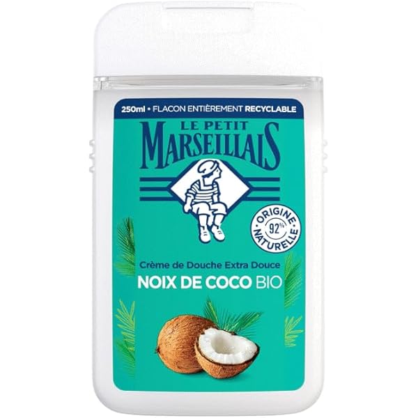 Amazon.com : Le Petit Marseillais Gel douche Extra Doux Pêche