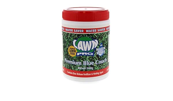 Lawn Pro Premium Blue Couch Blend Grass Seed 500gm Ems Garden