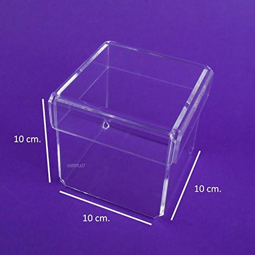 Faberplast FB1133 - Caja, color transparente: Amazon.es: Oficina y papelería