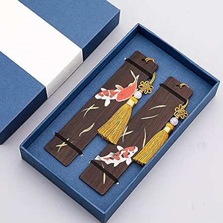 Amazon Fanxx 手作りしおり ブックマーク手作りの天然木のブックマークのブックマーク美しいタッセルと木製のブックマークは 教師の男性と女性のためのユニークな贈り物です 読書する学生のために 最も美しい贈り物 Style3 しおり 文房具 オフィス用品