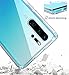 MoKo Compatible with Huawei P30 Pro Case, Slim Anti-Scratch Hard PC Backplate + TPU Bumper Shock Absorption Hybrid Anti-Yellow Cellphone Cover Shell Fit with Huawei P30 Pro - Crystal Clear