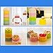 Kidsmile Babies Non-spill milk Dispenser, Twist Locks, Stackable Dispensers, Snack Storage Containers. (4 tier Packaged Intelligent Storage System , 4 Different Color Packs)