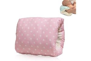 Hewmaw Nursing Pillow,Breastfeeding Pillow,Cozy Cradle, Cozy Cradle Pillow, Cozy Cradle Arm Pillow, Soft Nursing Arm Pillow, Head Support Pillow for Breastfeeding Pink