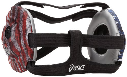 ASICS Unrestrained Wrestling Ear Guard (Faded Glory), One Size