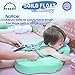 Baby Solid Swimming Float Non Inflatable Swimming Ring Safety PVC Infant Swim Training Aid for Bathtub Pools Swim Trainer (Green)