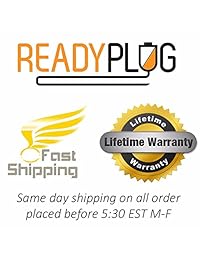 readyplug Cargador de pared USB para: Zmodo ezcam WiFi Cámara (6 pies, color blanco)