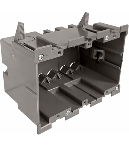 Thomas & Betts B468R Four Gang Blue Old Work Outlet Box - Amazon.com