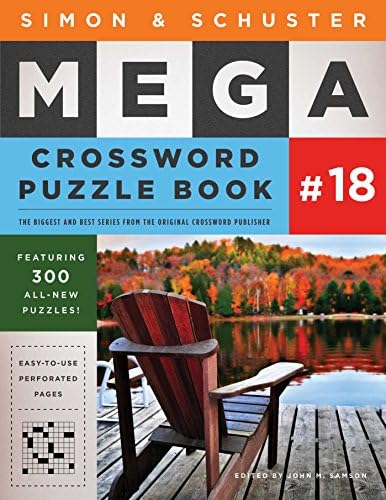 【洋書】『Puzzles for Hackers』【激レア・プレミア品】 Simon & Schuster Mega Crossword Puzzle Book #17 (17): Samson, John