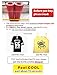 Heat Transfer Vinyl 20" x 1 Foot, Cricut Die Cut, QuicKutz Silhouette,Craft Robo(RED)