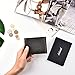 kinzd Slim Wallet with Money Clip RFID Blocking Minimalist Bifold Wallet for Men Genuine Leather Front Pocket Card Holder