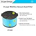 3-Layer Replacement Filter for Ridgid VF3500 3-4.5 Gallon Vacuum WD3050, WD4070, WD4080, WD4522, 4000RV, 4500RV