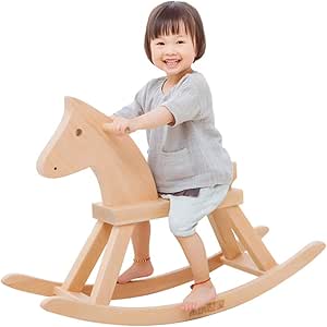 caballitos de madera mecedores