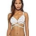 Underwear,toraway Women White Lace Bandage Vest Lingerie Bra Top (Small, White)
