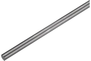 PATIKIL Graphite Rod Graphite Stirring Rod Cylinder Stick Carbon Rod 300x6mm Black for Electrode, Melting Casting, Crucibles