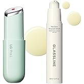LG Pra.L Dark Spot Care Duo : Superform Galvanic Booster Aqua Mint and Glasslike Vita Glow Ampoule Serum, 1.01 fl. oz