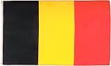 AZ FLAG Belgium Flag 3x5 Ft 100D Polyester with 2 Brass Grommets