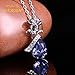 NEEMODA Necklace for Women Crystal Pendant Jewelry Gifts for Her Rose Flower