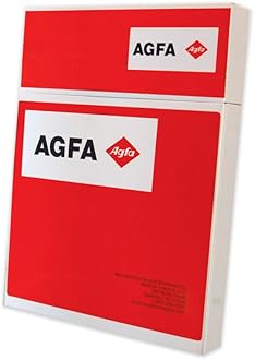 AGFA RADIOMAT PCB0810 X-Ray Film, Full Speed, 8" x 10", Blue Sensitive (Pack of 100)