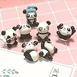{2 Naissance} 8pcs Funny Panda Refrigerator