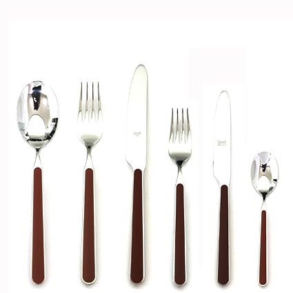 Mepra 10X622036 - Cubertería especial unificada, color rojo