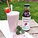 Wäbry Organic Strawberry Syrup No Added Sugar – 13.8oz (390g), Sweetened with Stevia & Erythritol, Natural Fruit Syrups for Drinks, Pancakes, Shaved Ice, Ice cream, Non-GMO, Dye-Free Snow Cone Syrup