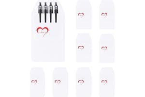 MOSOTECH 8 Pcs Pocket Protectors for Pen Leaks, PVC Pen Holder Pocket Organizer Pouch for Shirts, Lab Coats, Pants, Office Hospital Supplies, Multi-Purpose Organizer for Pens, Pointers, Cards, Notes (White)