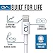 [Apple MFi Certified] cable Cord Lightning Charging Connector by OnyxVolt- Cable-Fast Syncing Speeds to iPhone 6/7 iPad(Compatible with iOS10) (3 Pack)