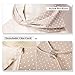Womens Wide Brim Summer Sun Flap Bill Cap Cotton Hat Neck Cover UPF 50+ Beige