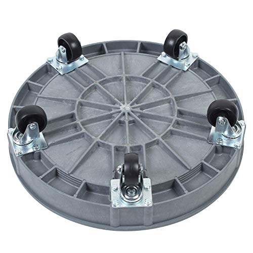 Amarite Plastic Drum Dolly for 30 gal and 55 gal Drums, 900 lb. Capacity