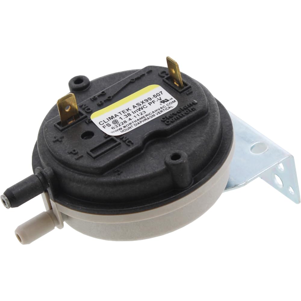 Furnace Vent Air Pressure Switch | Fits Tridelta FS6785-1640 | 1.38" WC Replacement