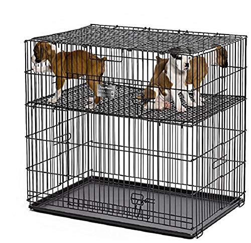 Midwest Homes Puppy Playpen Crate - 224-10 Grid & Pan Included