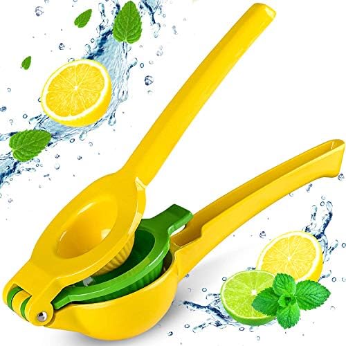 Top Rated Lemon Squeezer Lime Manual Citrus Press Juicer Sturdy and Durable Premium Quality Metal, Manual Citrus Press Juicer, Aluminum Premium Quality Professional Kitchen Tool