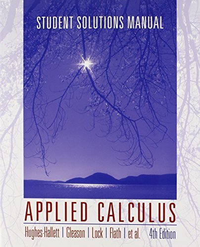 Calculus 6th edition hughes hallett