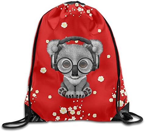 Cute Koala Hiking Drawstring Bag
